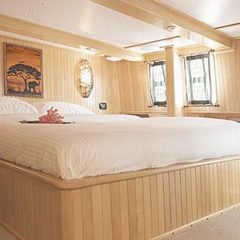 Luxury Sailing & Motor Catamaran second deluxe double cabin