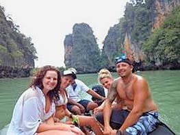 group day yacht charter in phang nga bay