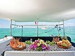 thai and western food on board our yachts epic charters phuket